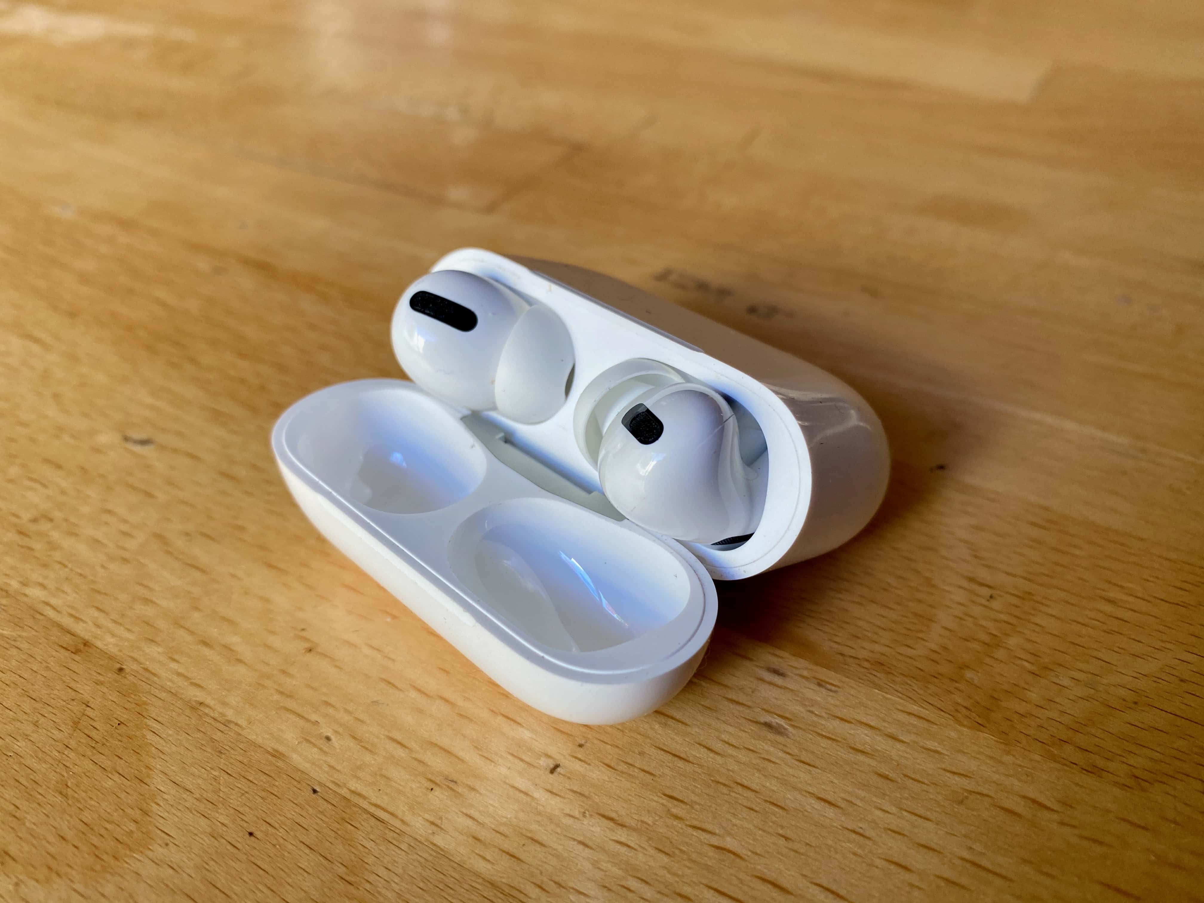 The AirPods Pro case is slightly bigger than the original
