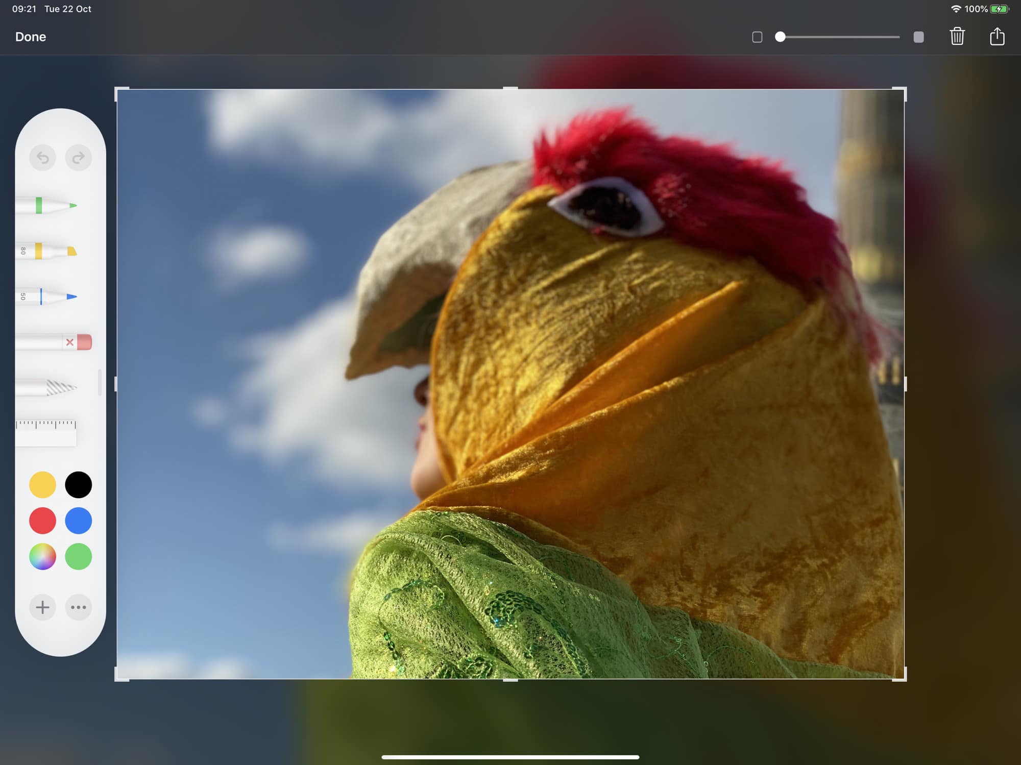 The colorful new screenshot markup tools in iOS 13