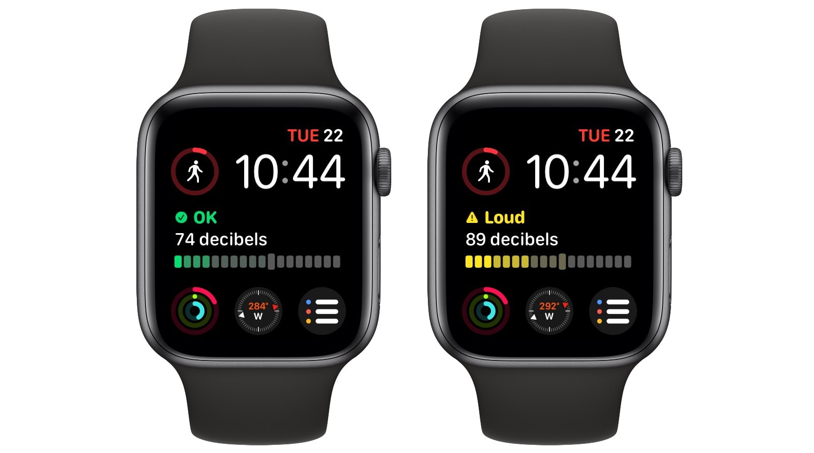 The big, fancy Apple Watch Noise complication.