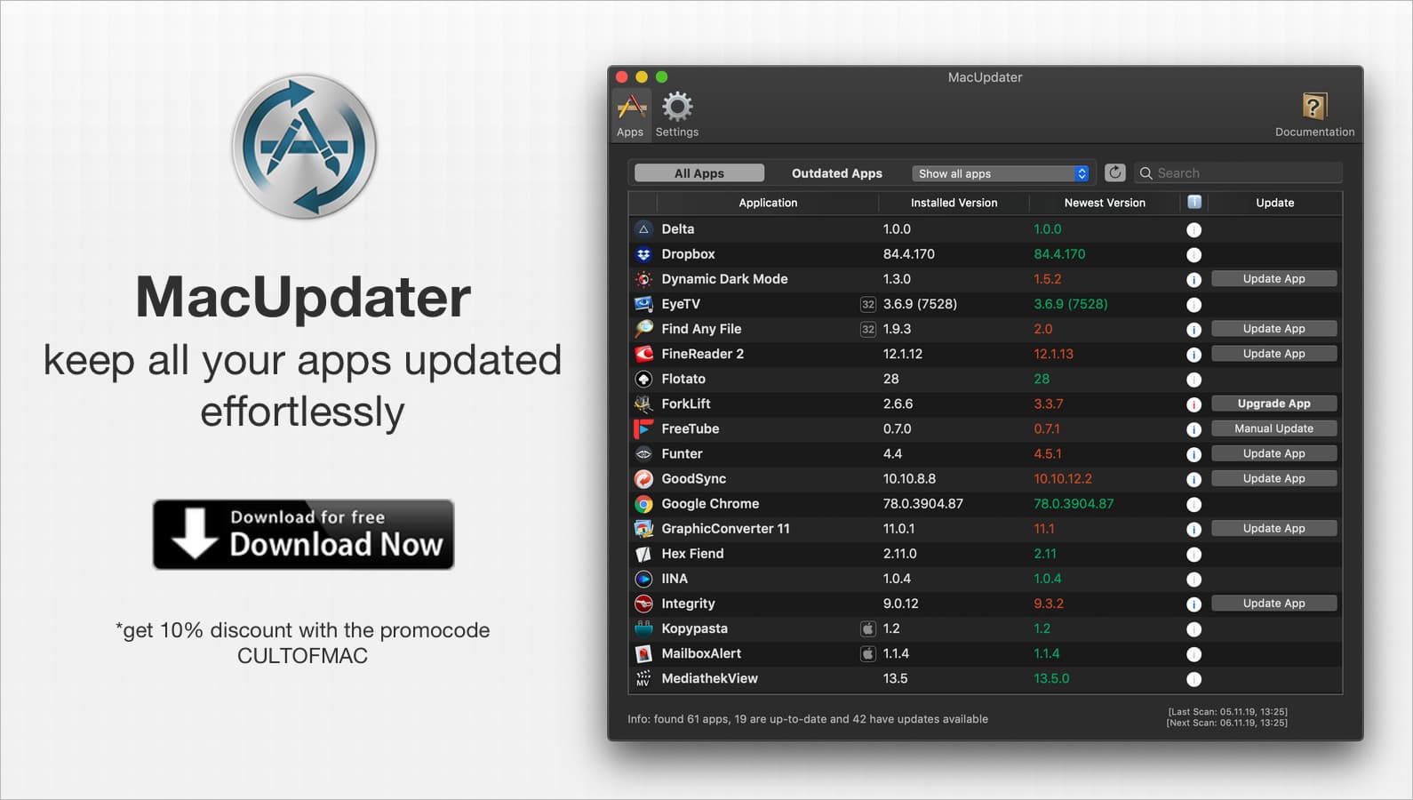 Macupdater 1 2 10 download free. full version