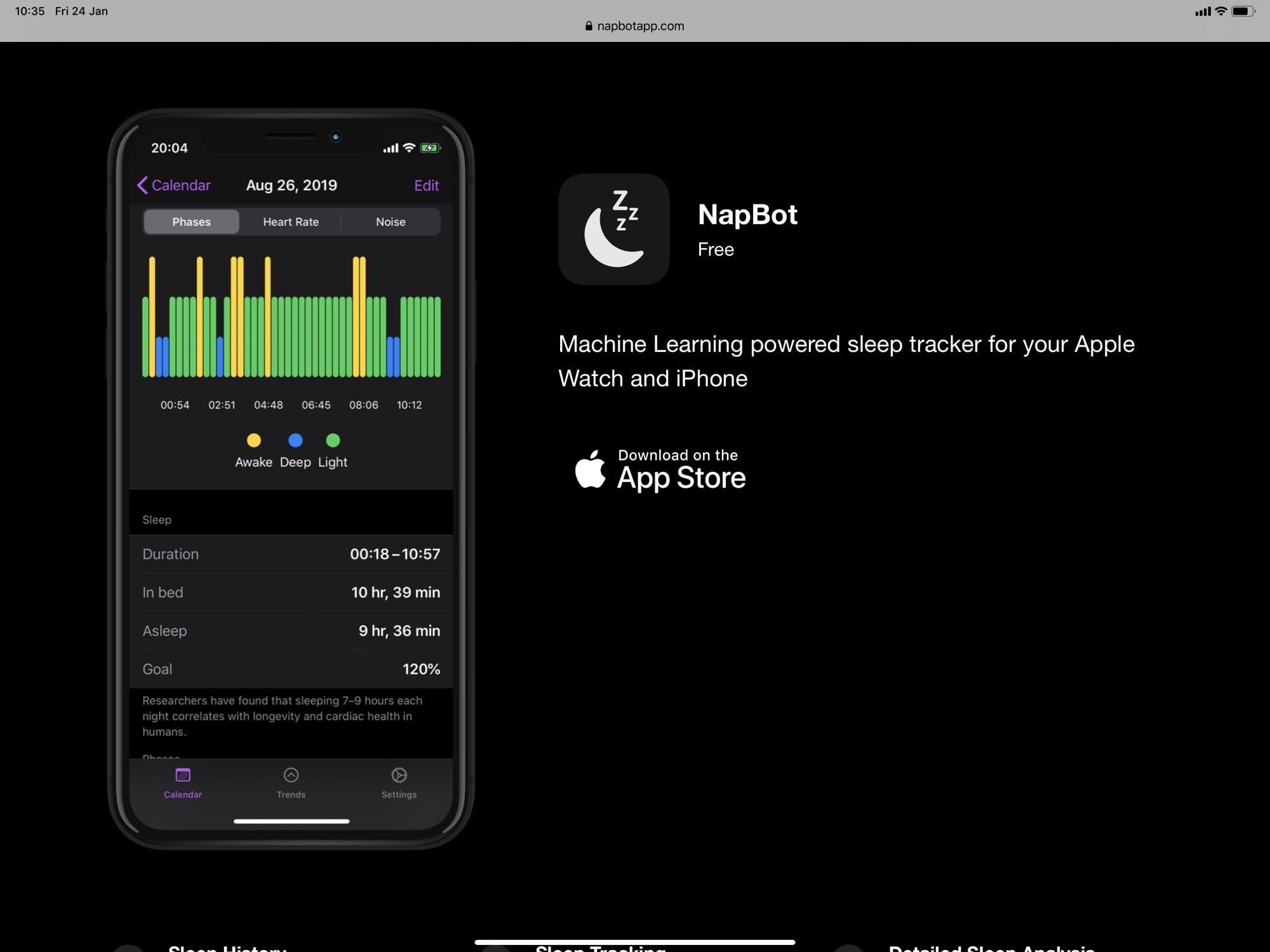 NapBot - Auto Sleep Tracker: Zzzzz.