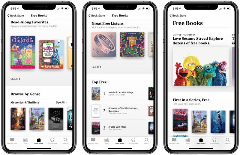 Apple Books offering free novels and audiobooks to get you through self-isolation