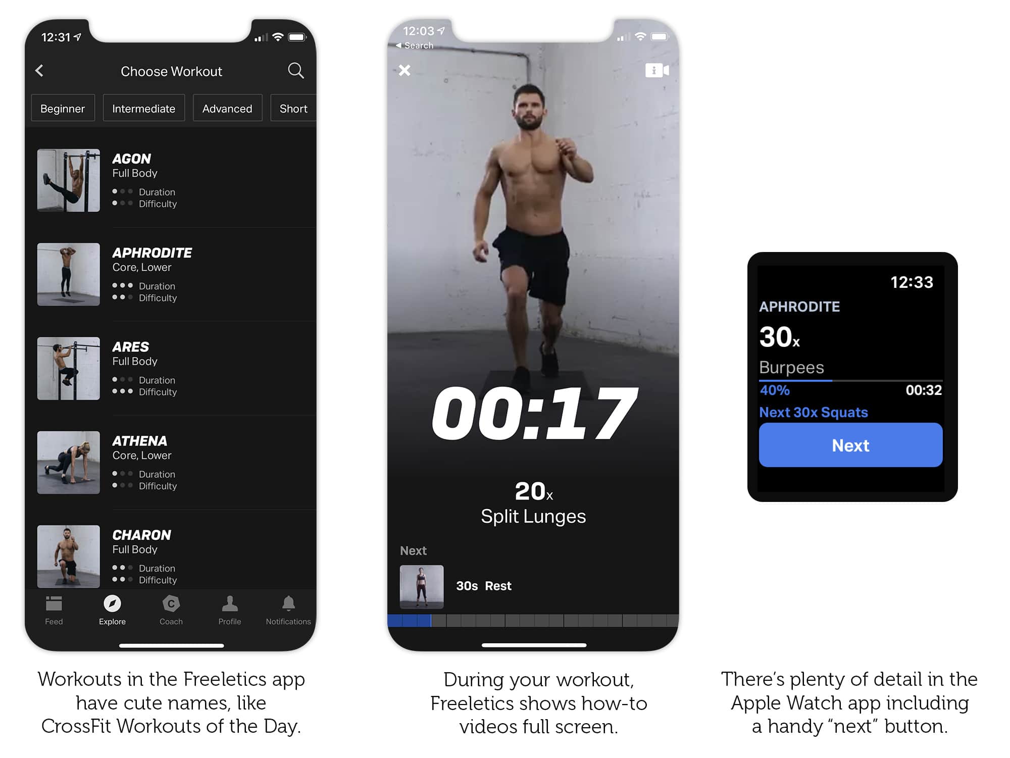 Ready to tackle leg day? Freeletics Personal Trainer is a pricey upgrade.