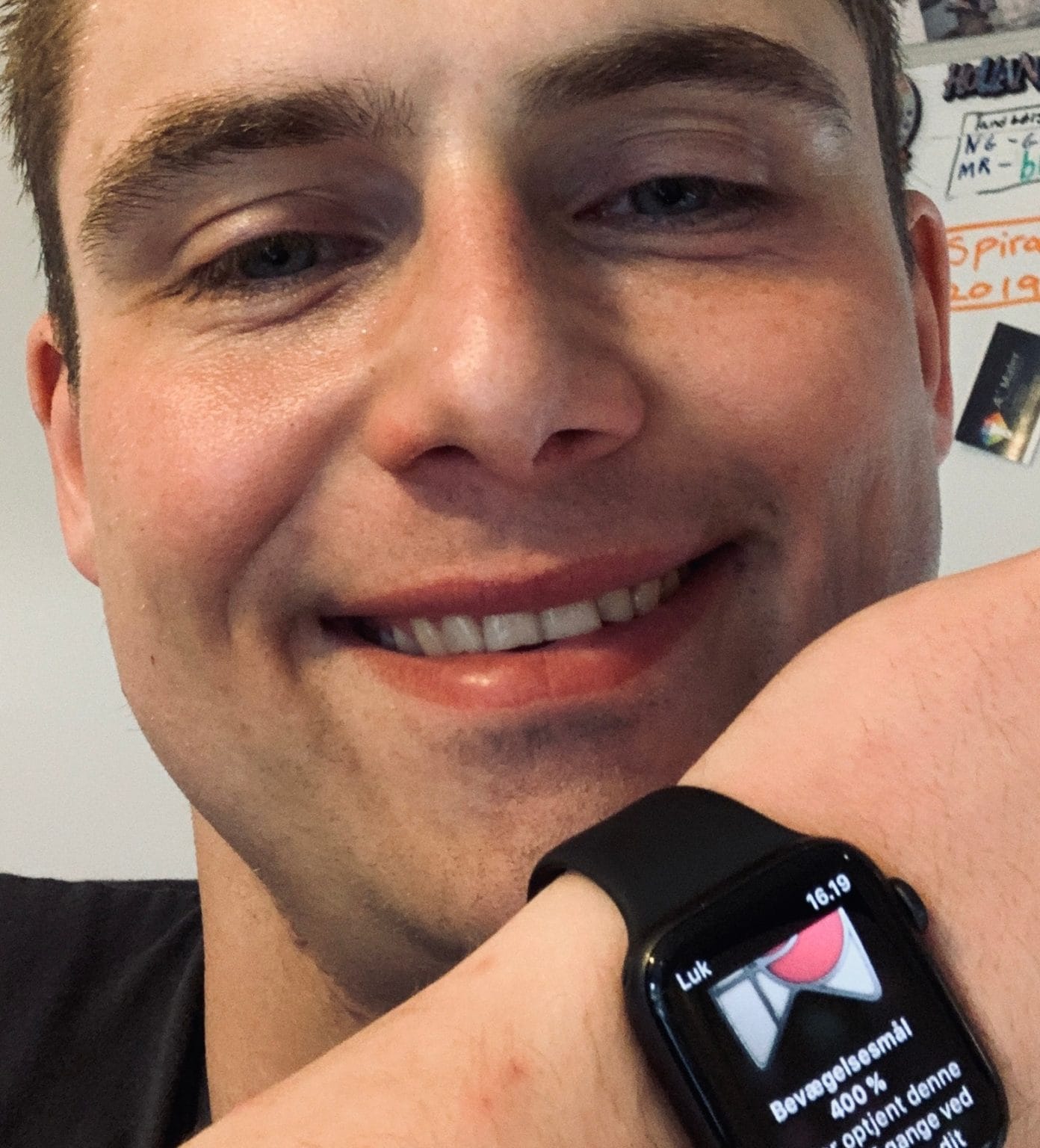 Apple Watch helps people like Sune Holt stay fit during COVID-19 chaos.