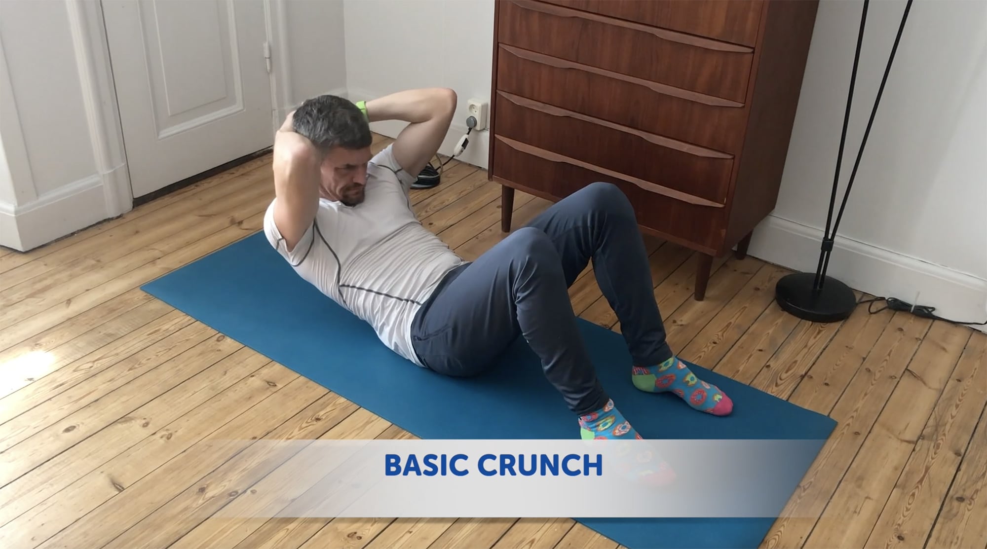 Hit your six-pack with crunches