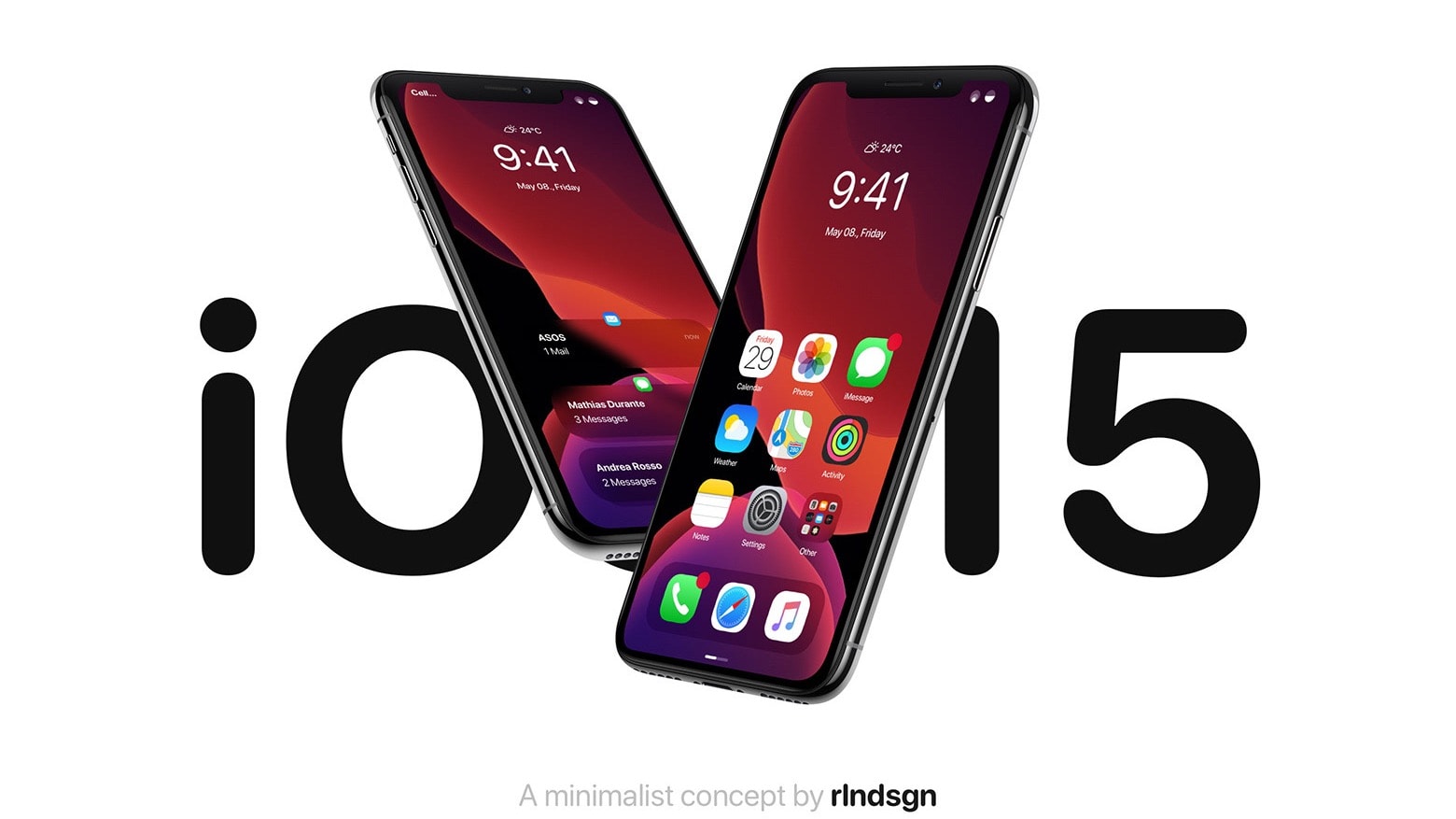 iOS 15 concept goes minimalist with the Home screen