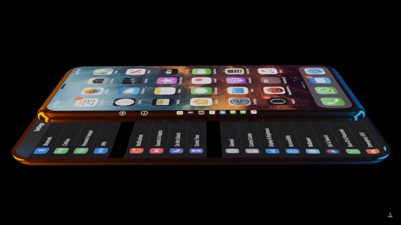 iPhone Slide Pro concept is not a folding iPhone.