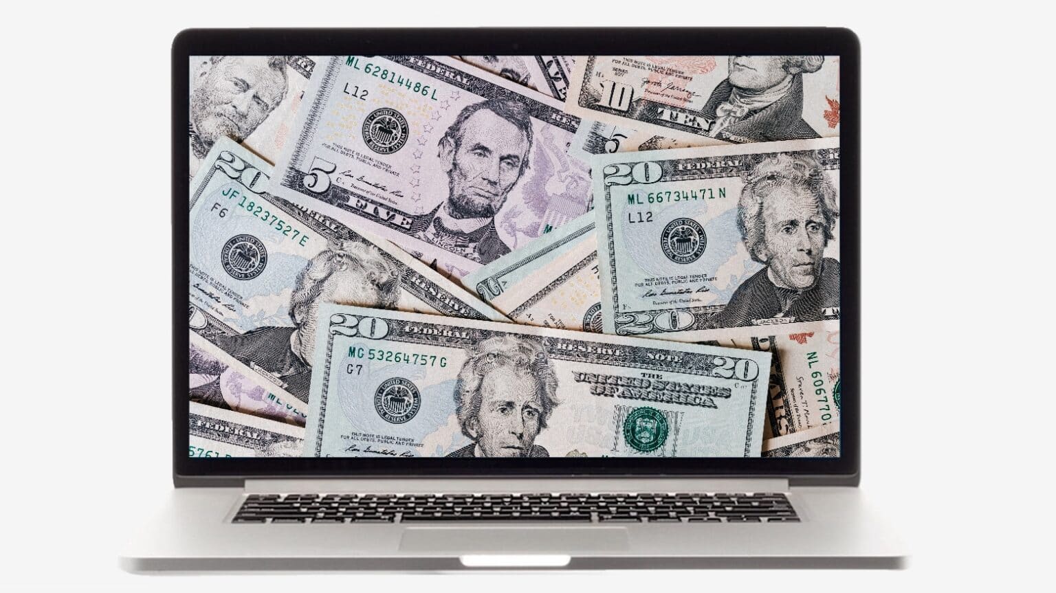 Apple MacBook cash dollars money