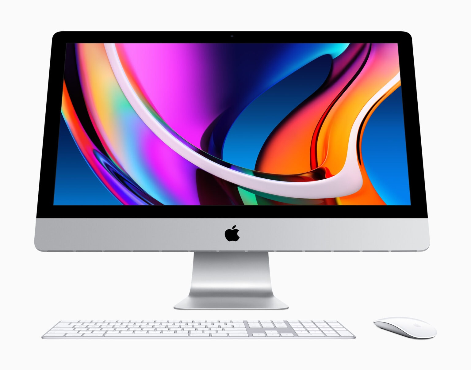 2020 iMac: The new iMac looks just like the old one (only faster).
