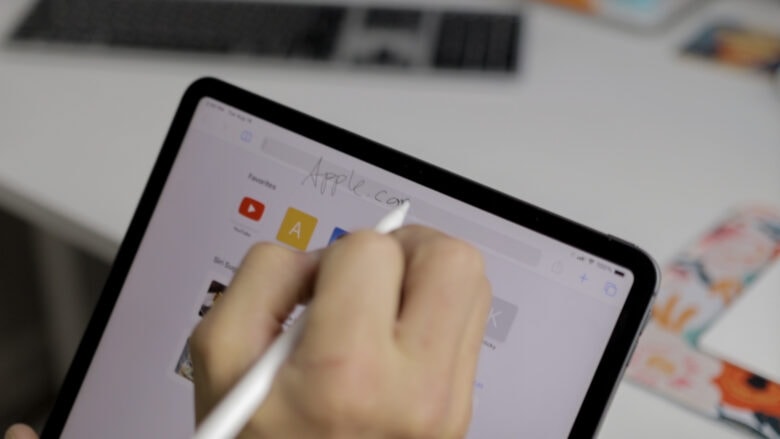 Scribble allows you to write almost anywhere with Apple Pencil
