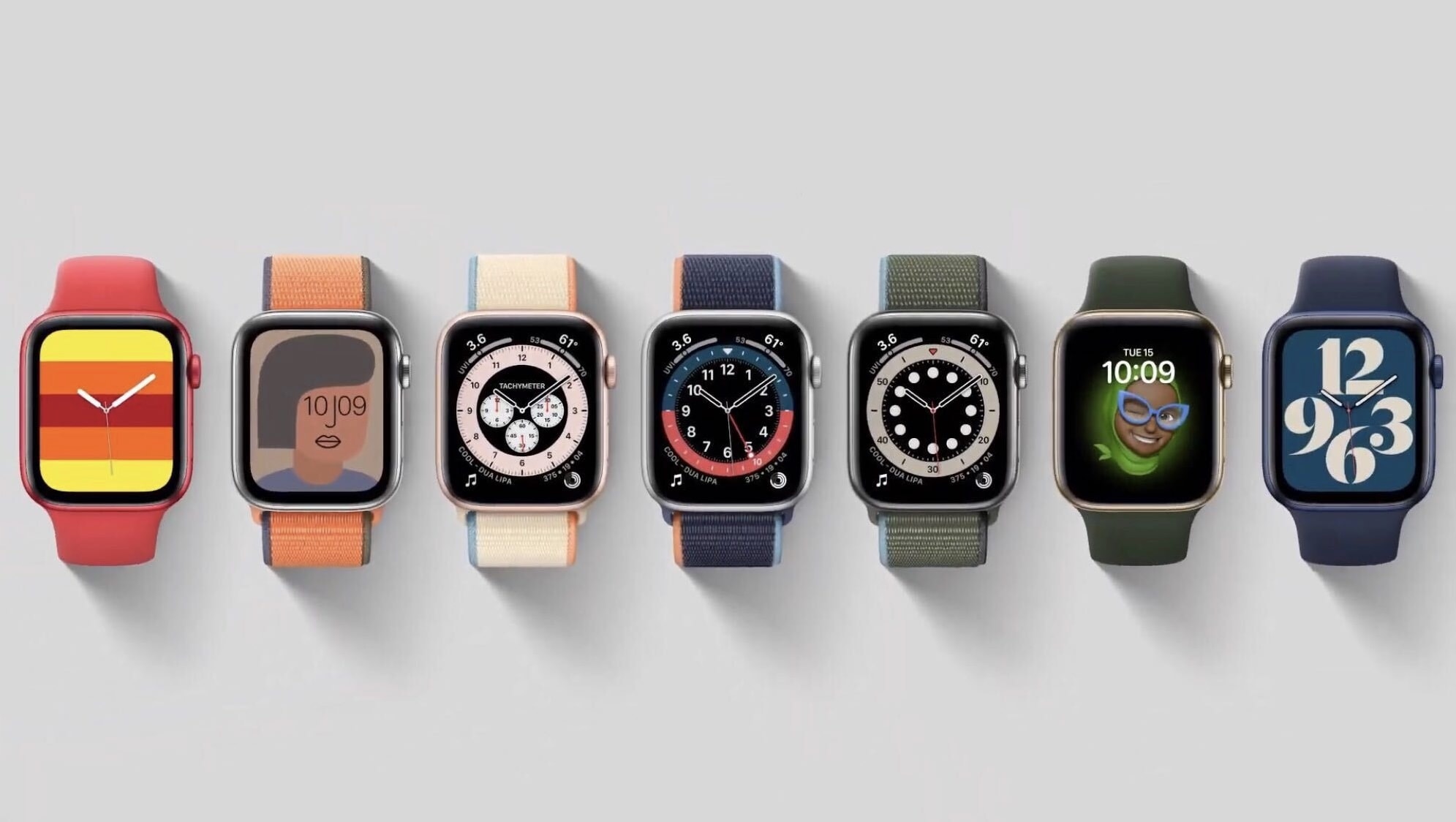 watchOS 7 new faces