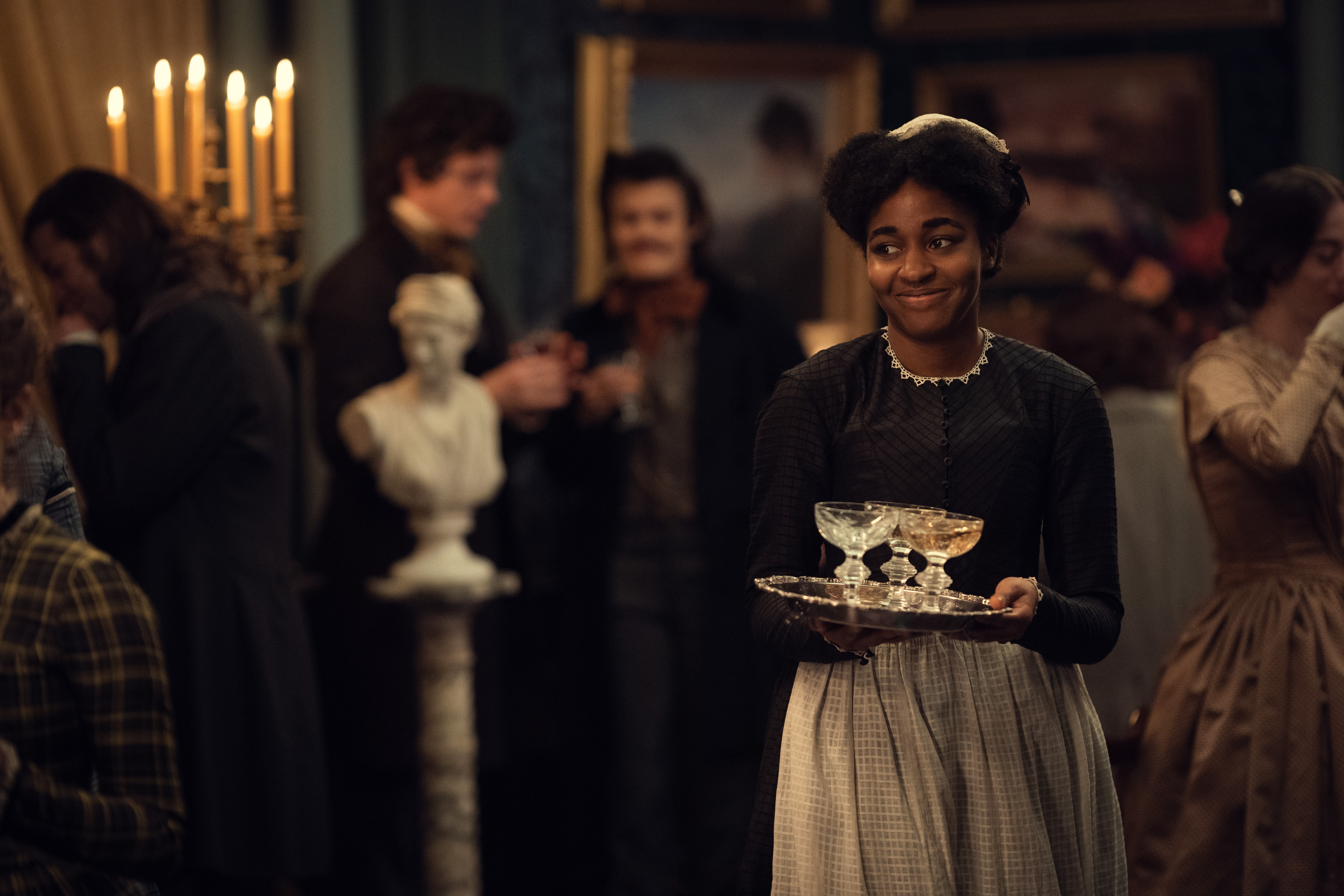Ayo Edebiri in Dickinson Ayo Edebiri in <em>Dickinson</em>. The actress deserves better.