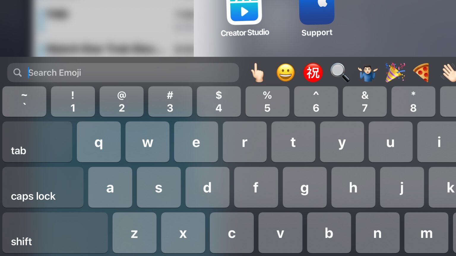 iPadOS 14.5 adds emoji search. Finally!