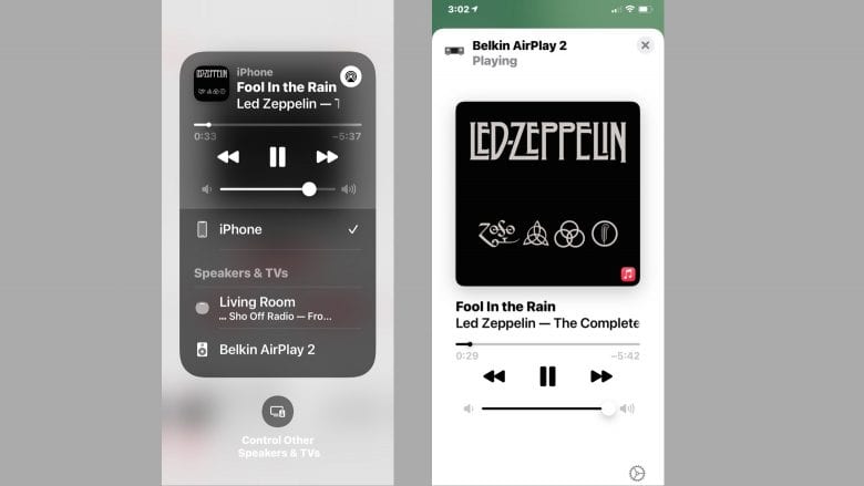 The Belkin Soundform Connect integrates easily with AirPlay 2.