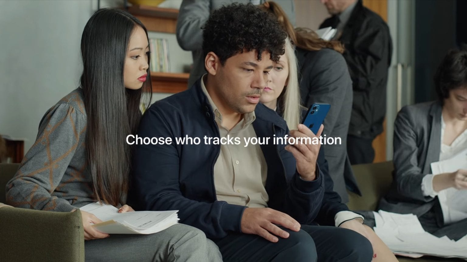 Apple takes funny look at apps tracking users in new video