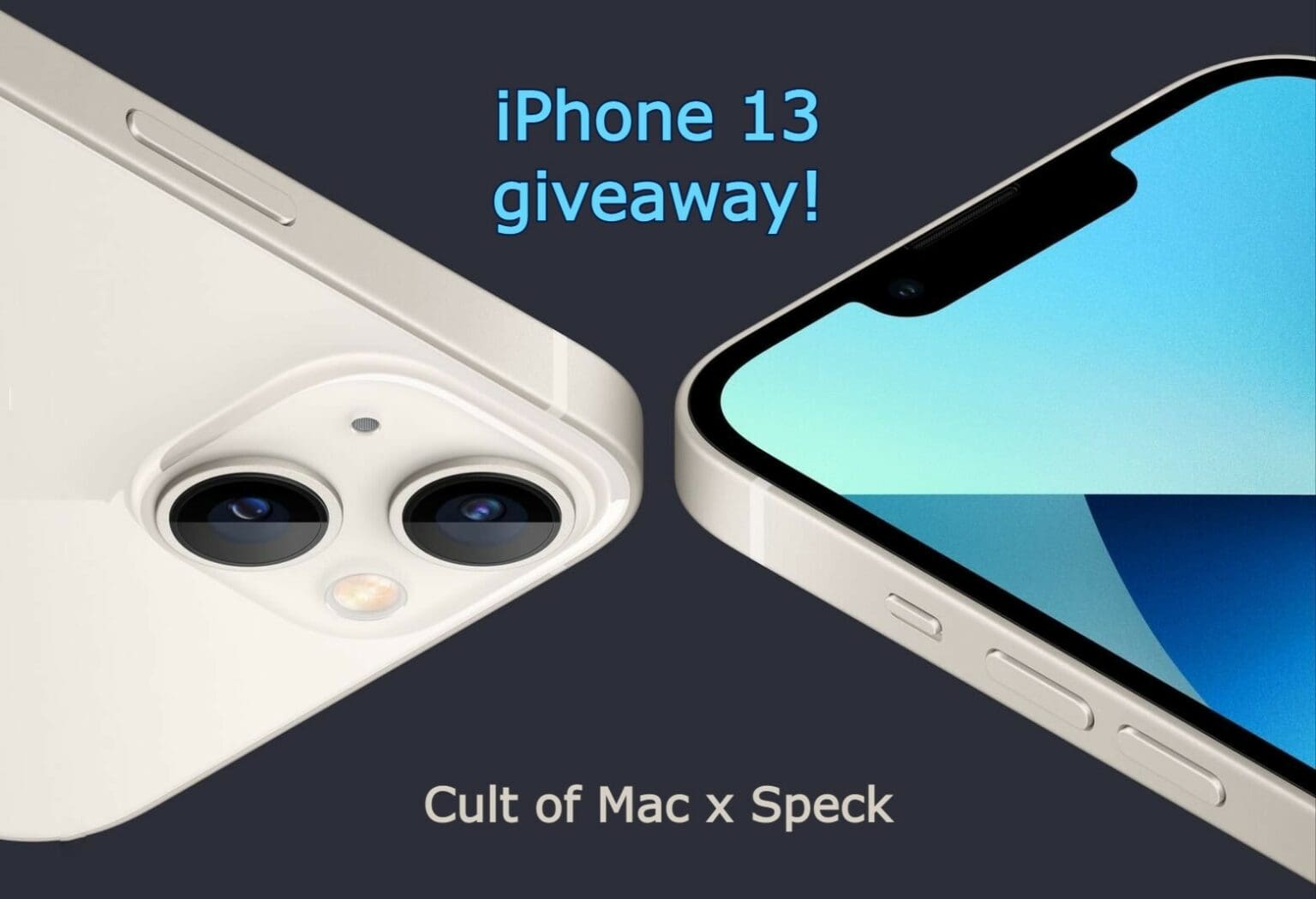 iPhone 13 giveaway: Cult of Mac x Speck: Enter for your chance to win an iPhone 13 and three awesome Speck cases.