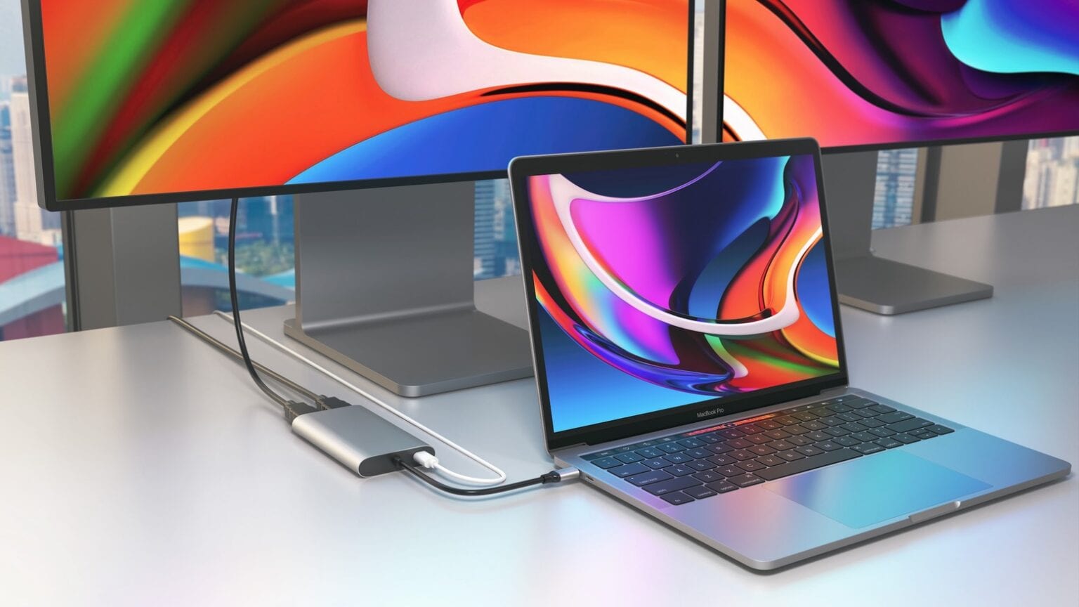 Add dual 4K monitors to M1 MacBooks with Hyper's new adapters
