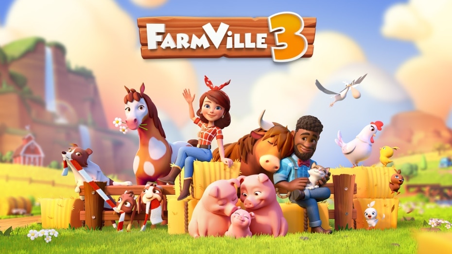 Now on iOS: FarmVille 3 lets you raise baby animals and keep some as companions.