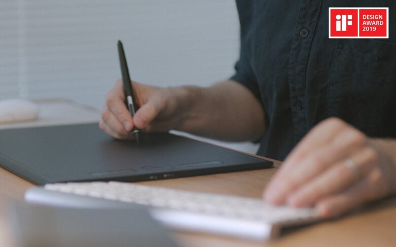 The Wacom Intuos Pro delivers a natural pen-on-paper feel.