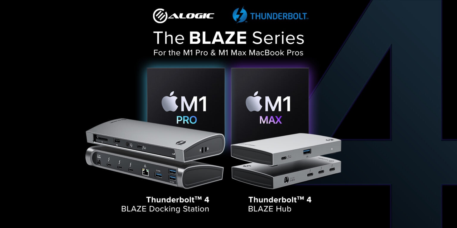 Unlock the potential of your MacBook Pro with a blazing-fast Thunderbolt 4 dock.