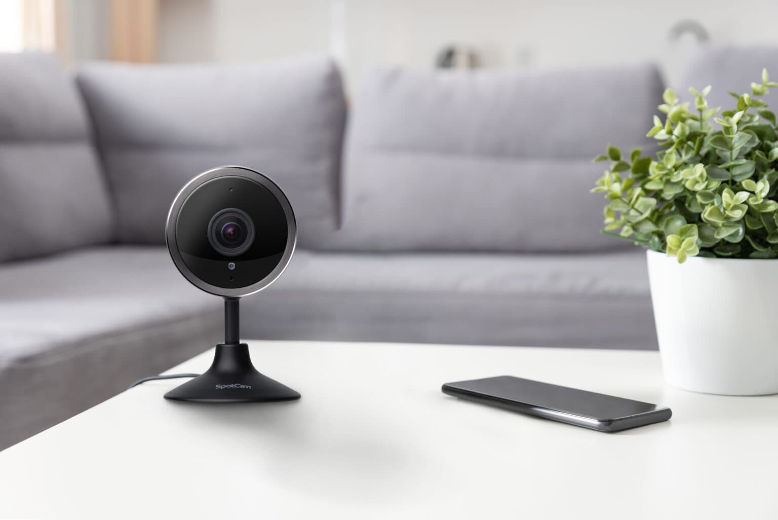 The SpotCam Pano 2 AI security camera offers full-time continuous cloud recording -- forever.