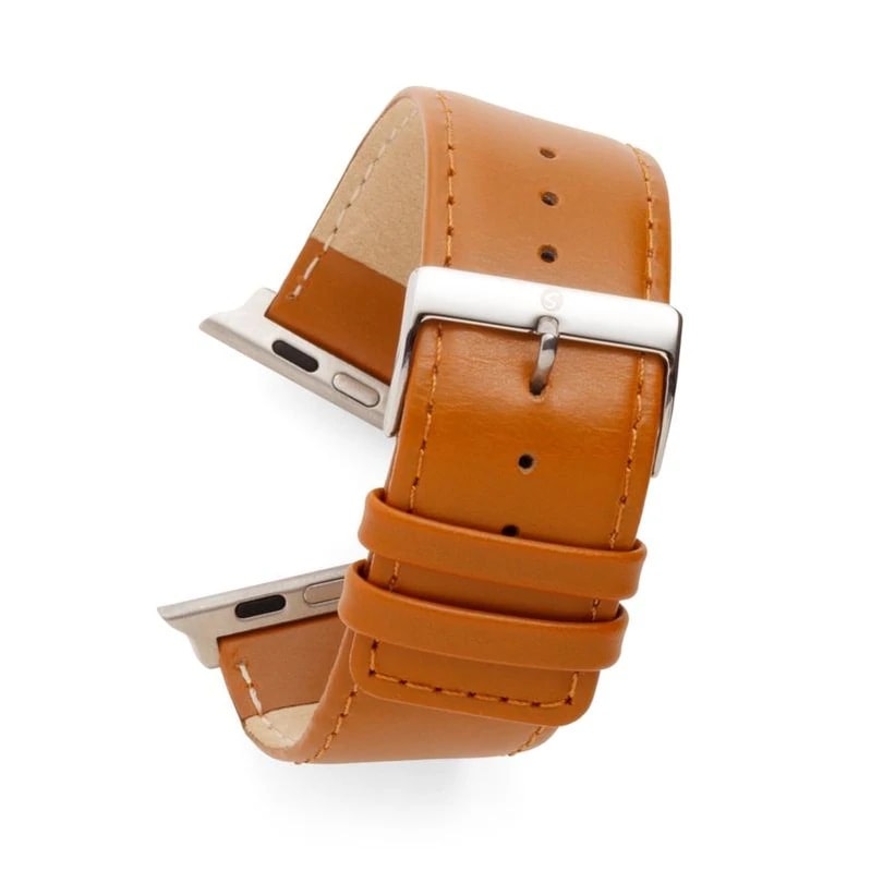 A soft, supple calfskin leather Apple Watch band for less than $10? Yes, please!