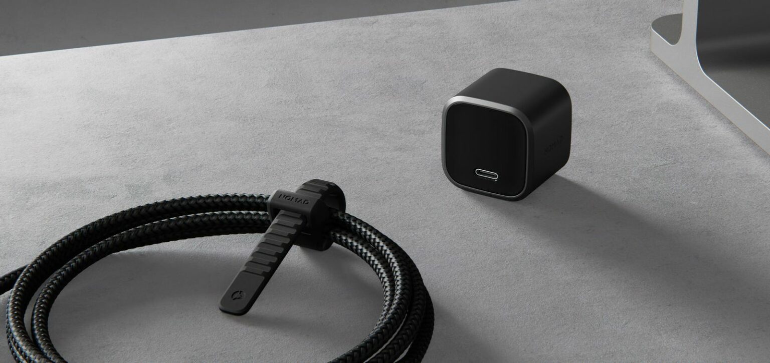 Nomad's new 30W GaN charger and Sport Cables offer iPhone fast-charging support.