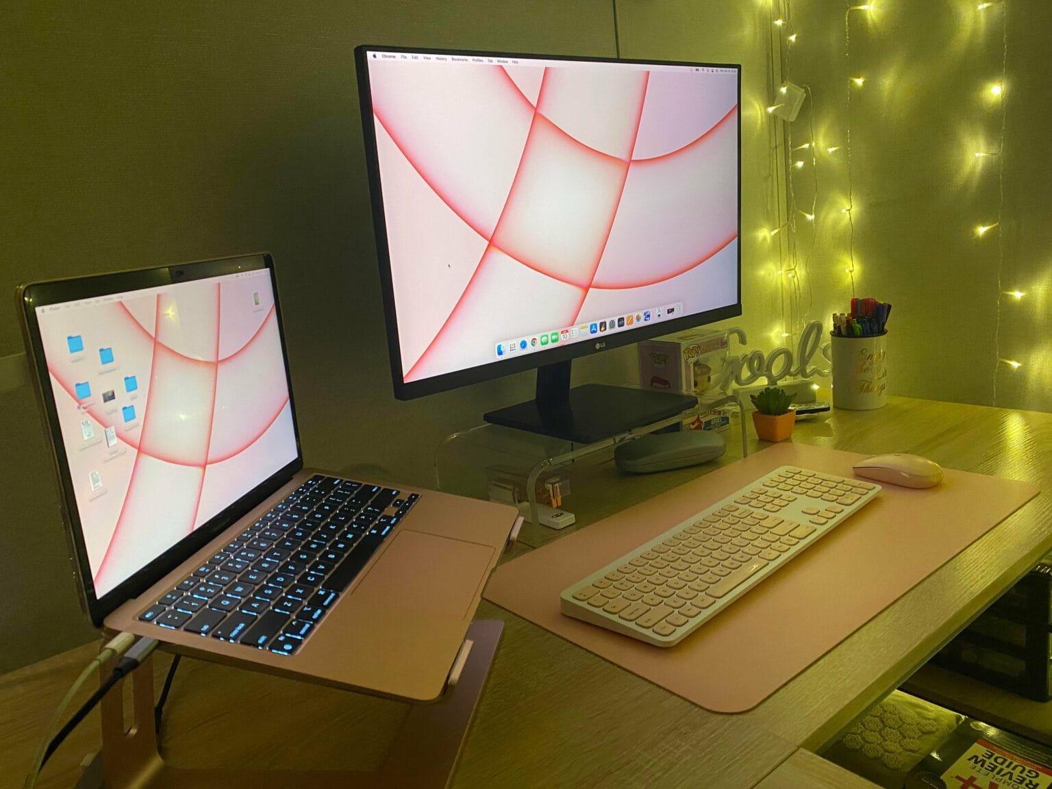 You don't have to spend a lot to have a highly functional and attractive computer setup.